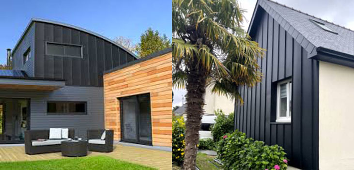 Pose de bardage - Sean Blue TOITURE Artisan en Belgique sur Charleroi … : Pose de bardage en zinc, acier, pvc, bois … Nettoyage des extérieurs : pavé, klinker, pierre bleue, muret terrasse … Intervention en Belgique sur Namur, Charleroi, Wavre, Liège, Nivelles, Mettet, Gesves, Andenne, Durbuy, Aywaille, Esneux, Jodoigne, Gembloux, Sprimont, Uccle, Watermael-Boitsfort, Etterbeek, Erpent, Maillen …