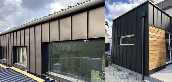 Pose de bardage - Sean Blue TOITURE Artisan en Belgique sur Charleroi … : Pose de bardage en zinc, acier, pvc, bois … Nettoyage des extérieurs : pavé, klinker, pierre bleue, muret terrasse … Intervention en Belgique sur Namur, Charleroi, Wavre, Liège, Nivelles, Mettet, Gesves, Andenne, Durbuy, Aywaille, Esneux, Jodoigne, Gembloux, Sprimont, Uccle, Watermael-Boitsfort, Etterbeek, Erpent, Maillen …